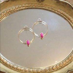 Kendra Scott hoop earrings